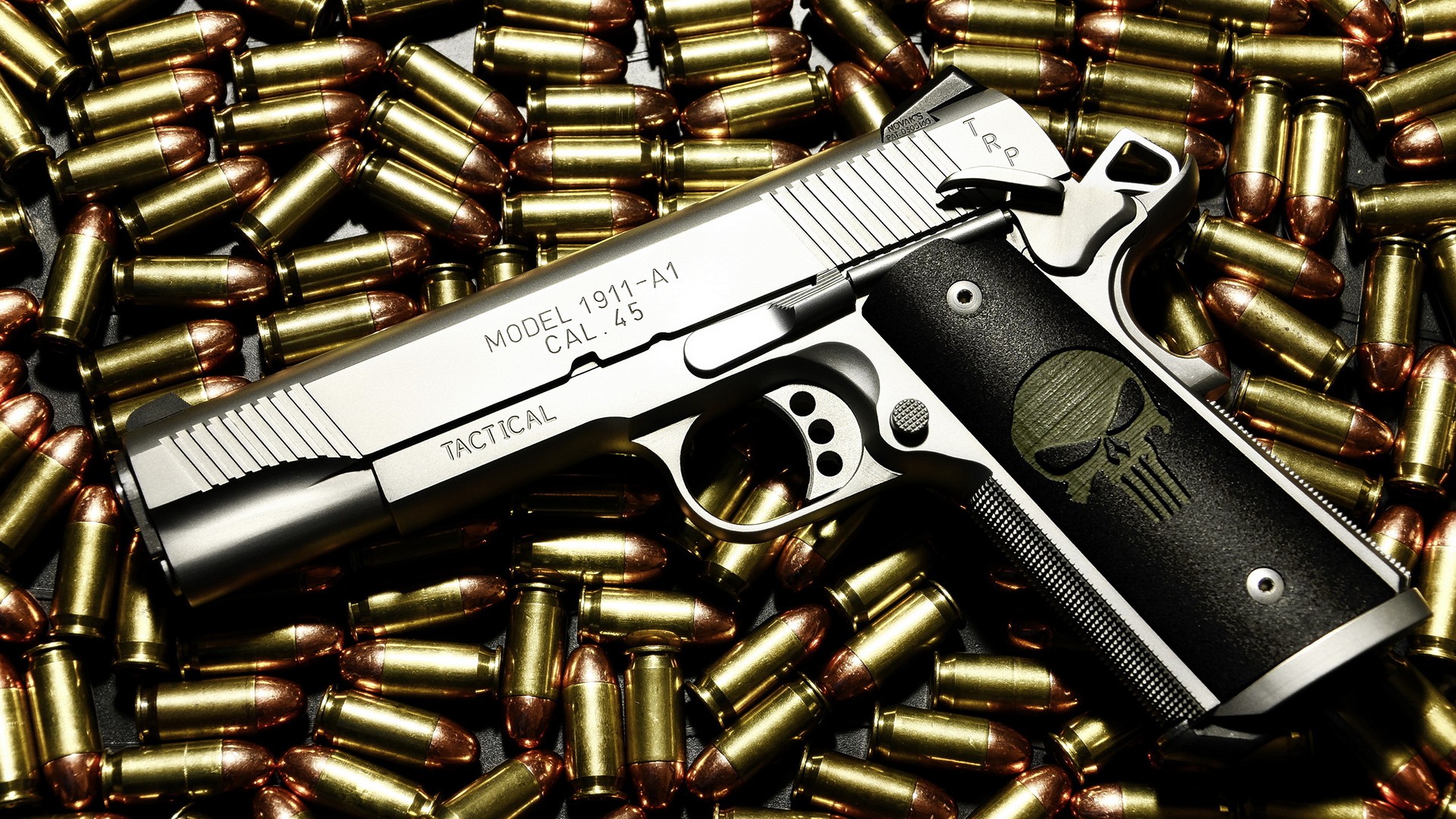 Pistols, guns, weapons, ammunition, M1911, .45ACP, handguns
