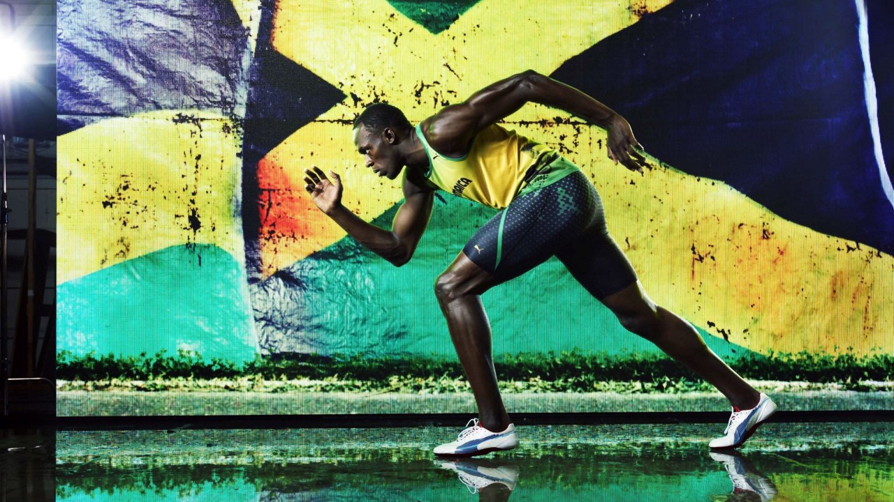 Wallpapers Usain Bolt Sprint Athletics Free Hd 1280x720
