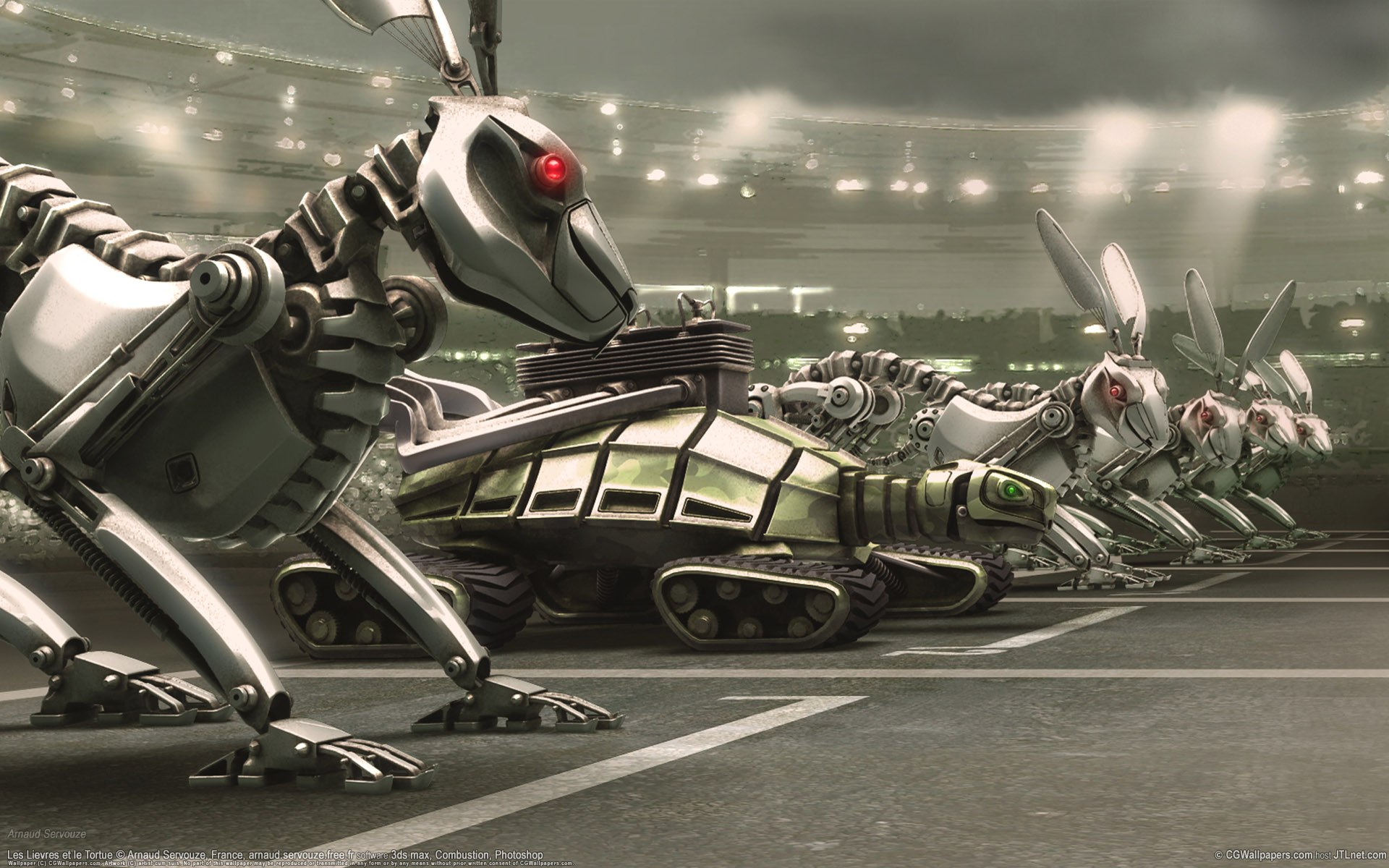 Robot sprint wallpaper 1920x1200 - - High Quality and other