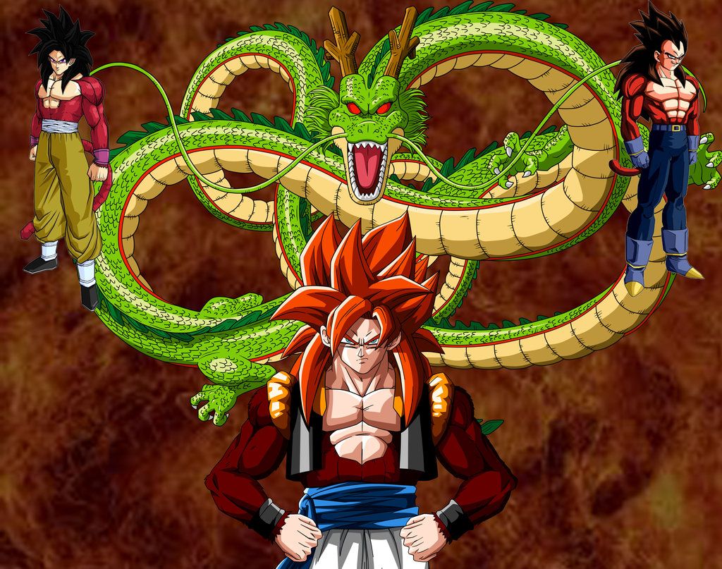 Gogeta SSJ4 et Vegeto SSJ4 III by houdjain on DeviantArt