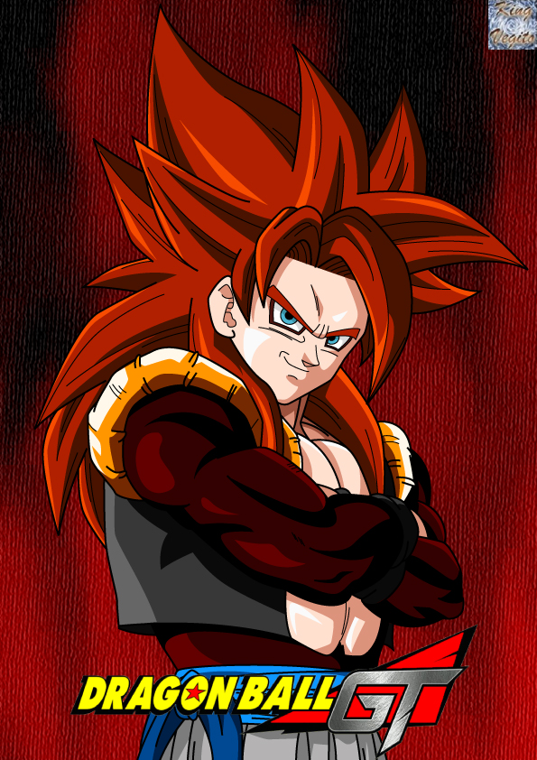 SSJ4 Gogeta colored by MalikStudios on DeviantArt