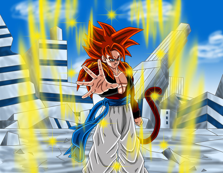 Goku Wallpaper 4K Super Saiyan 4 Fusion Anime 5048