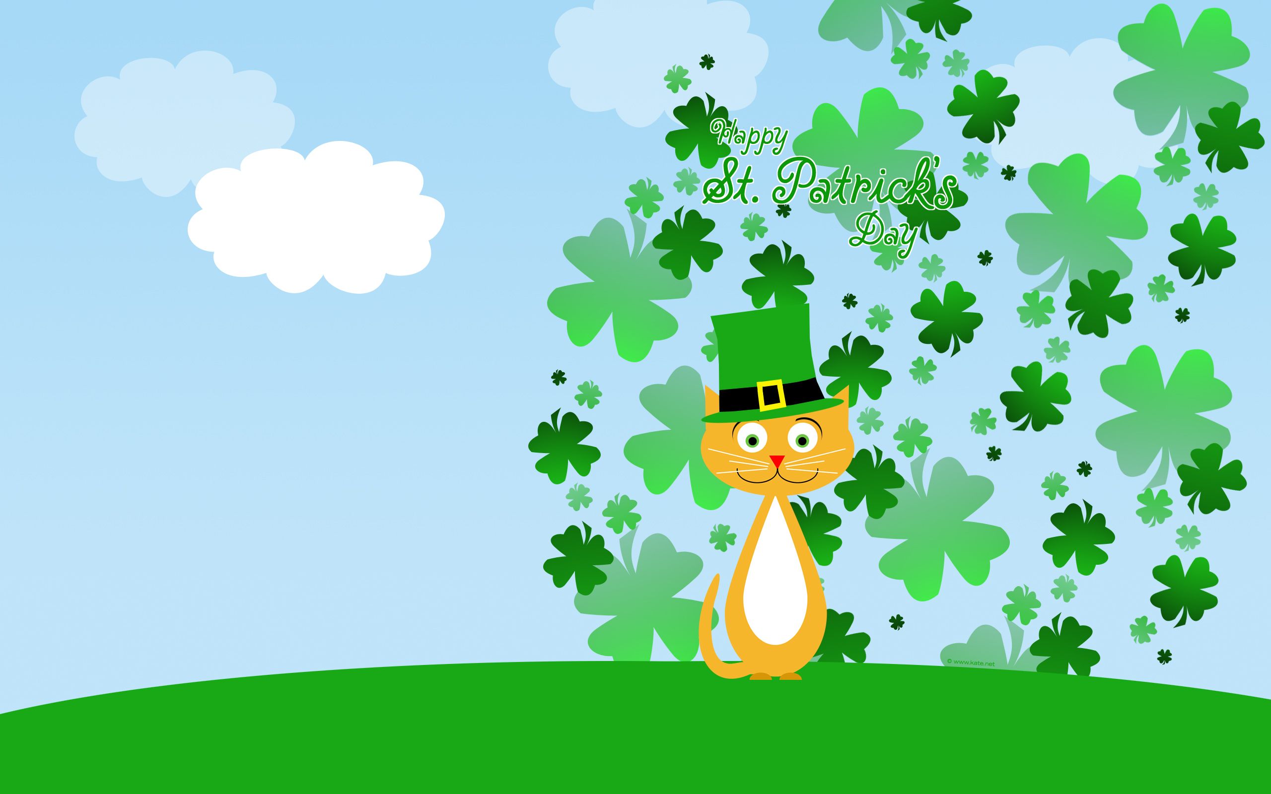 St. Patrick's Day green wallpaper collection • Pureinfotech