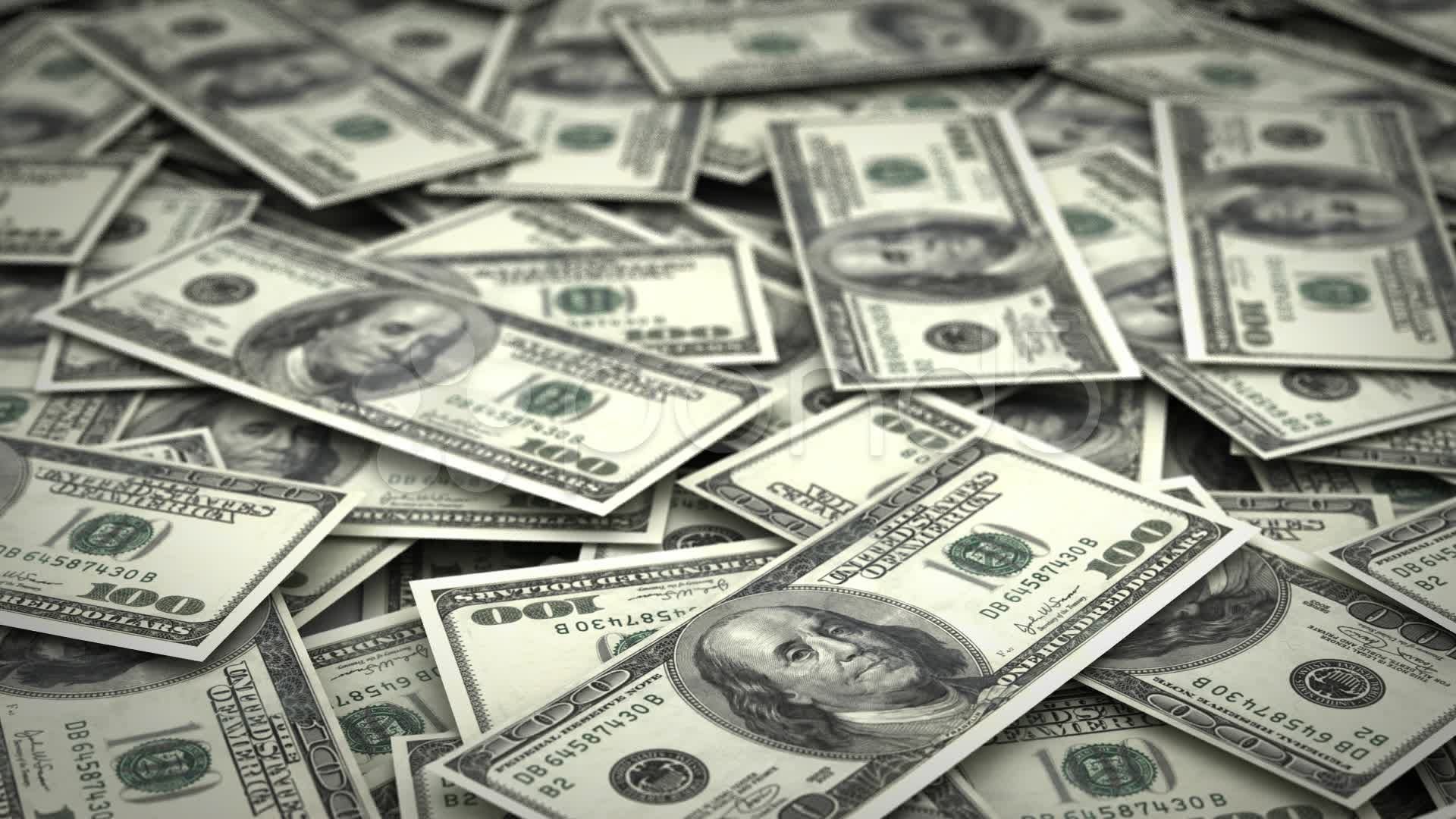 Stack of Money. Stock Footage - YouTube