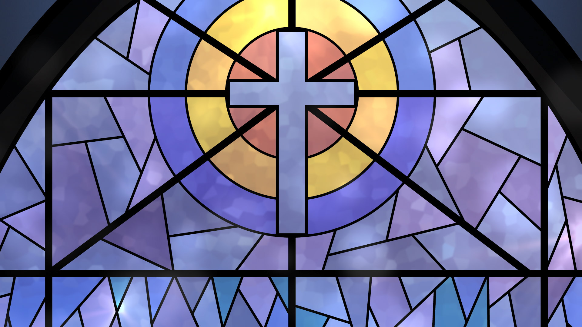 Stained glass window backgrounds