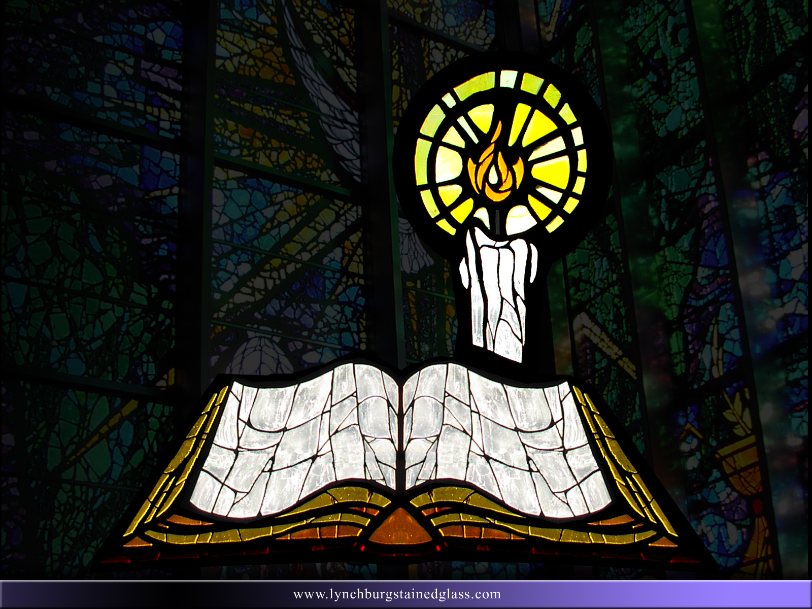 Stained Glass Background 14