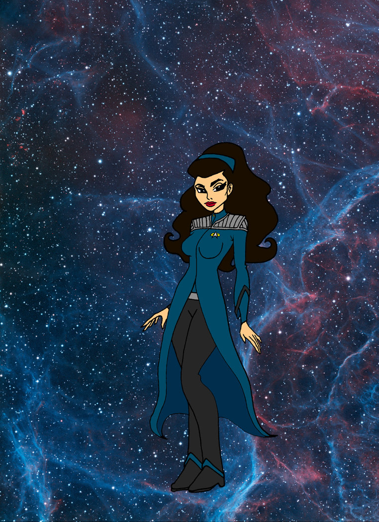Star Trek Animated Titan Counselor Deanna Troi by DarKodent