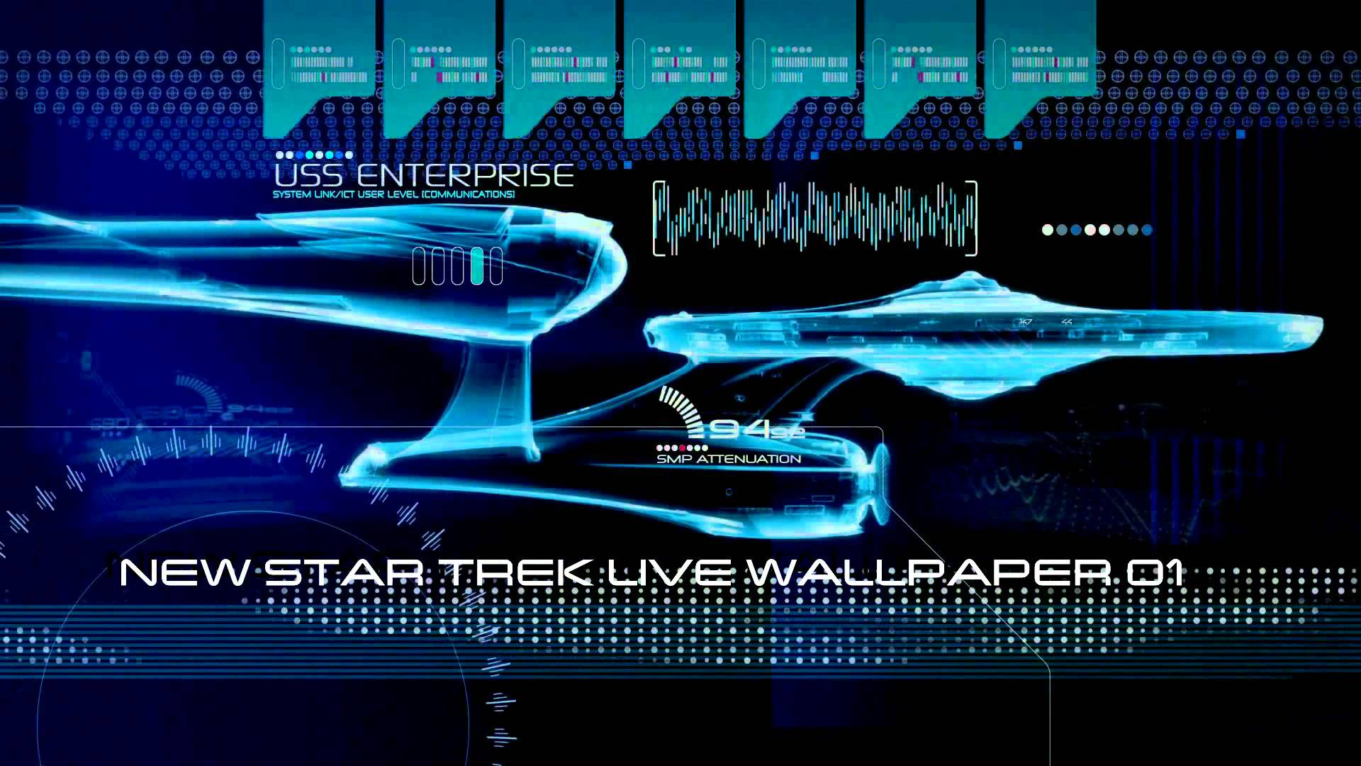 New Star Trek Live Wallpaper 01 - YouTube