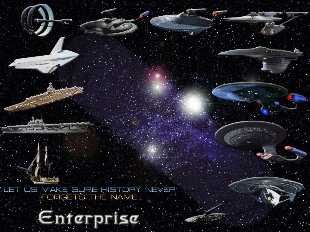 Star Trek Wallpaper Number 2 (1024 x 768 Pixels)