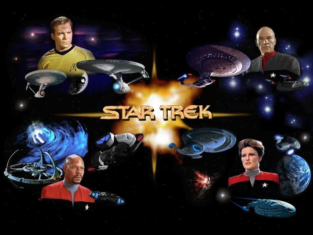 Star Trek Wallpaper Number 1 (Original Version - 1024 x 768 Pixels)