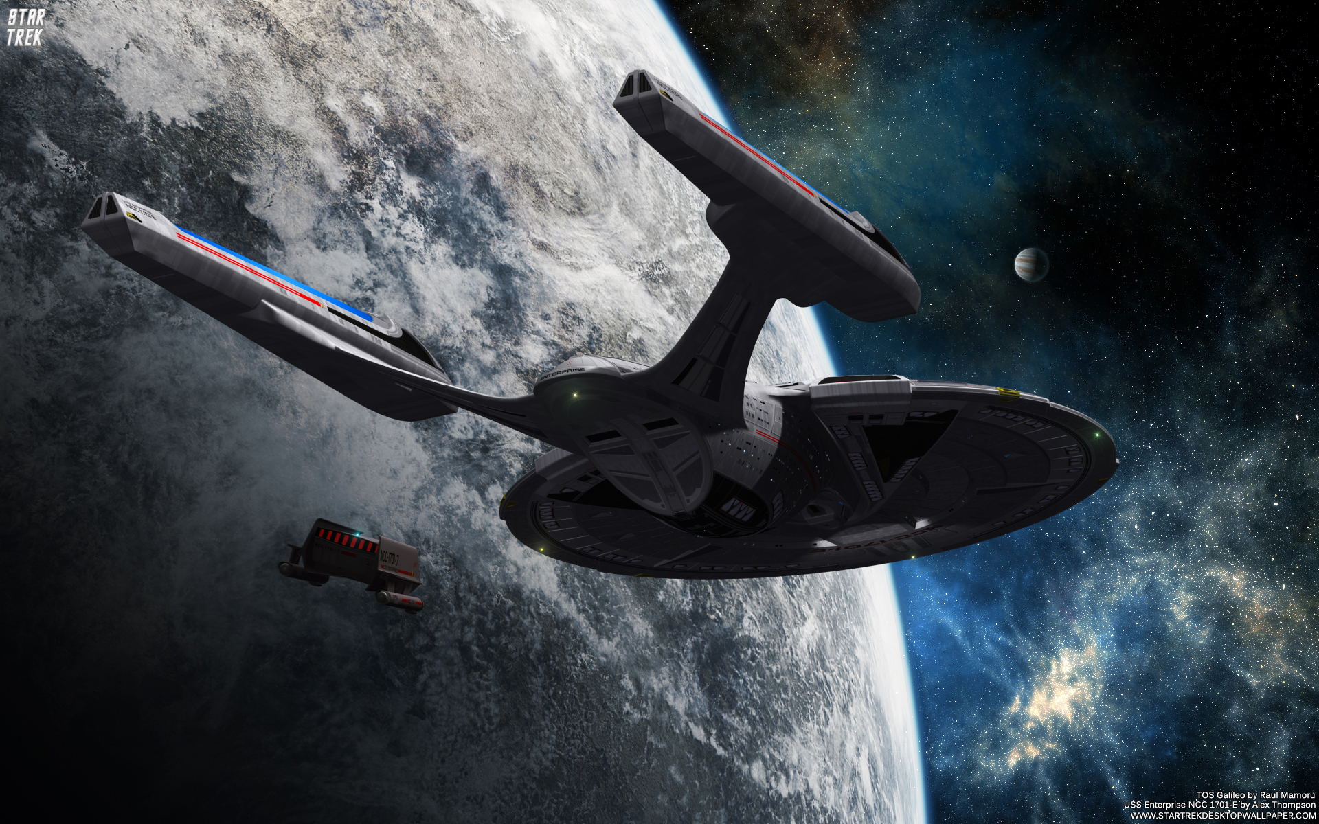 Star Trek USS Enterprise NCC 1701 E, free Star Trek computer