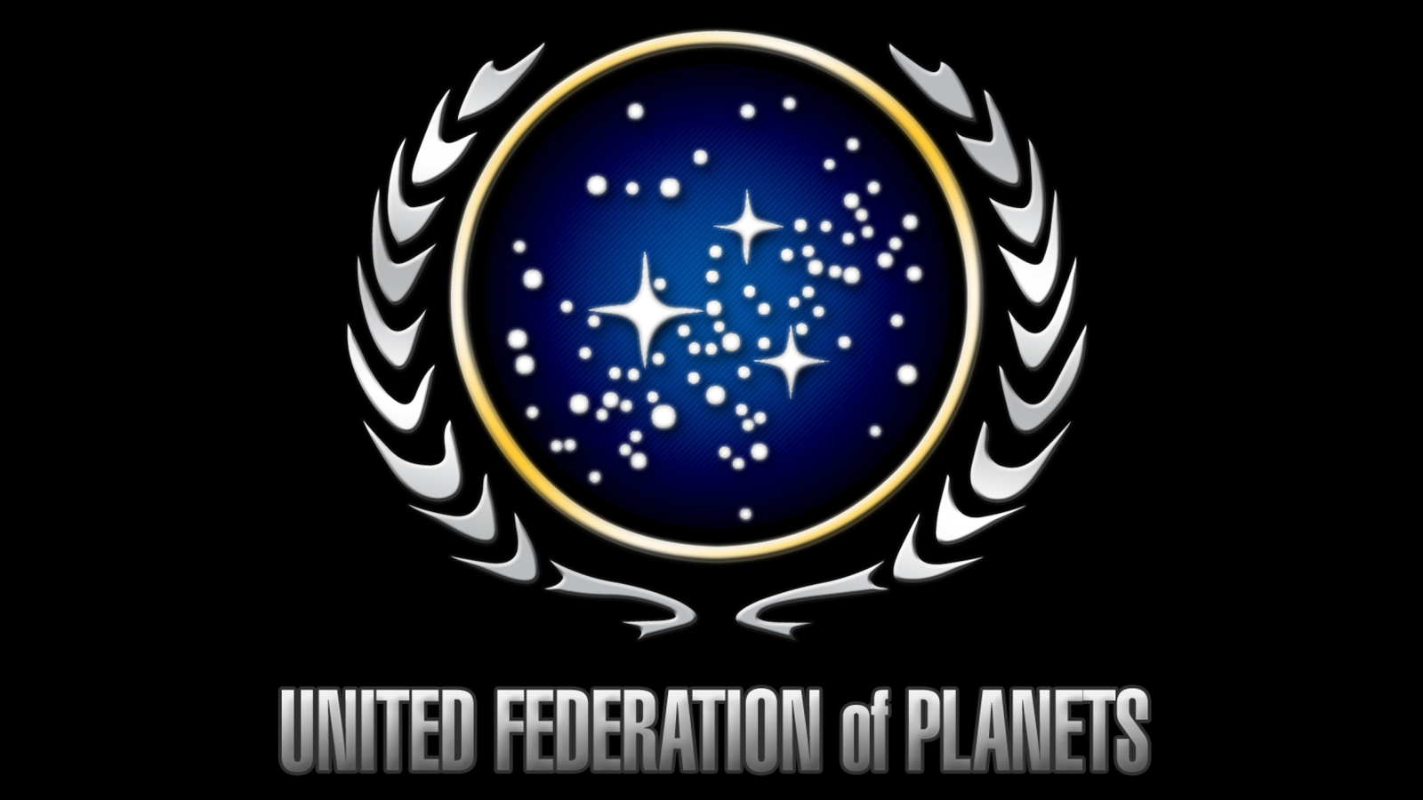 United Federation Of Planets Logo Wallpaper 1600x900 ID40741