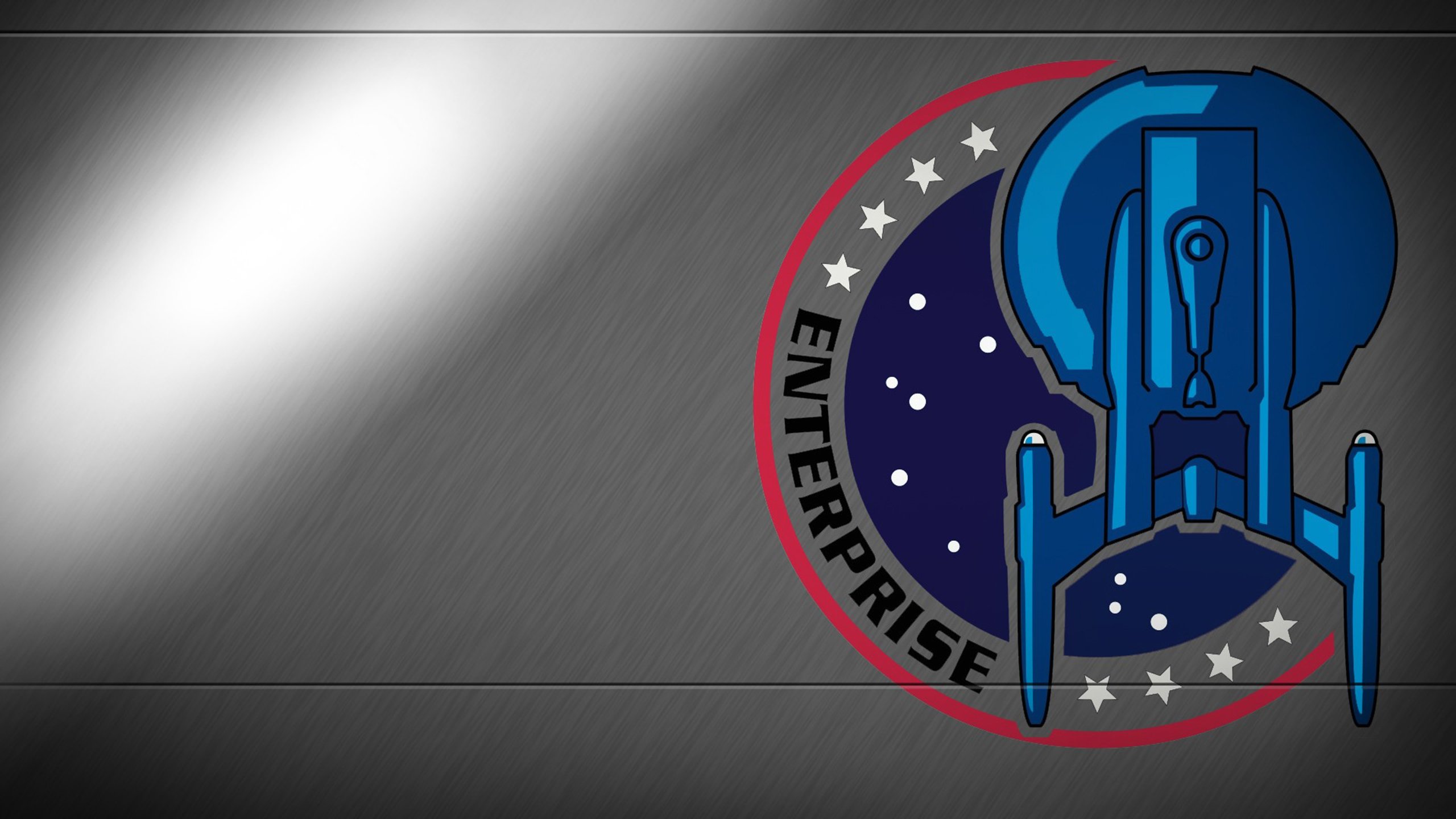 Star Trek Enterprise logo wallpaper | 2560x1440 | 397828 | WallpaperUP