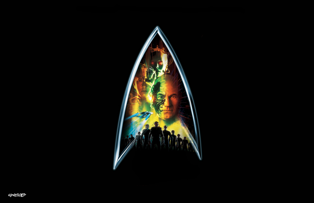 DeviantArt: More Like Star Trek: First Contact - Logo by elclon