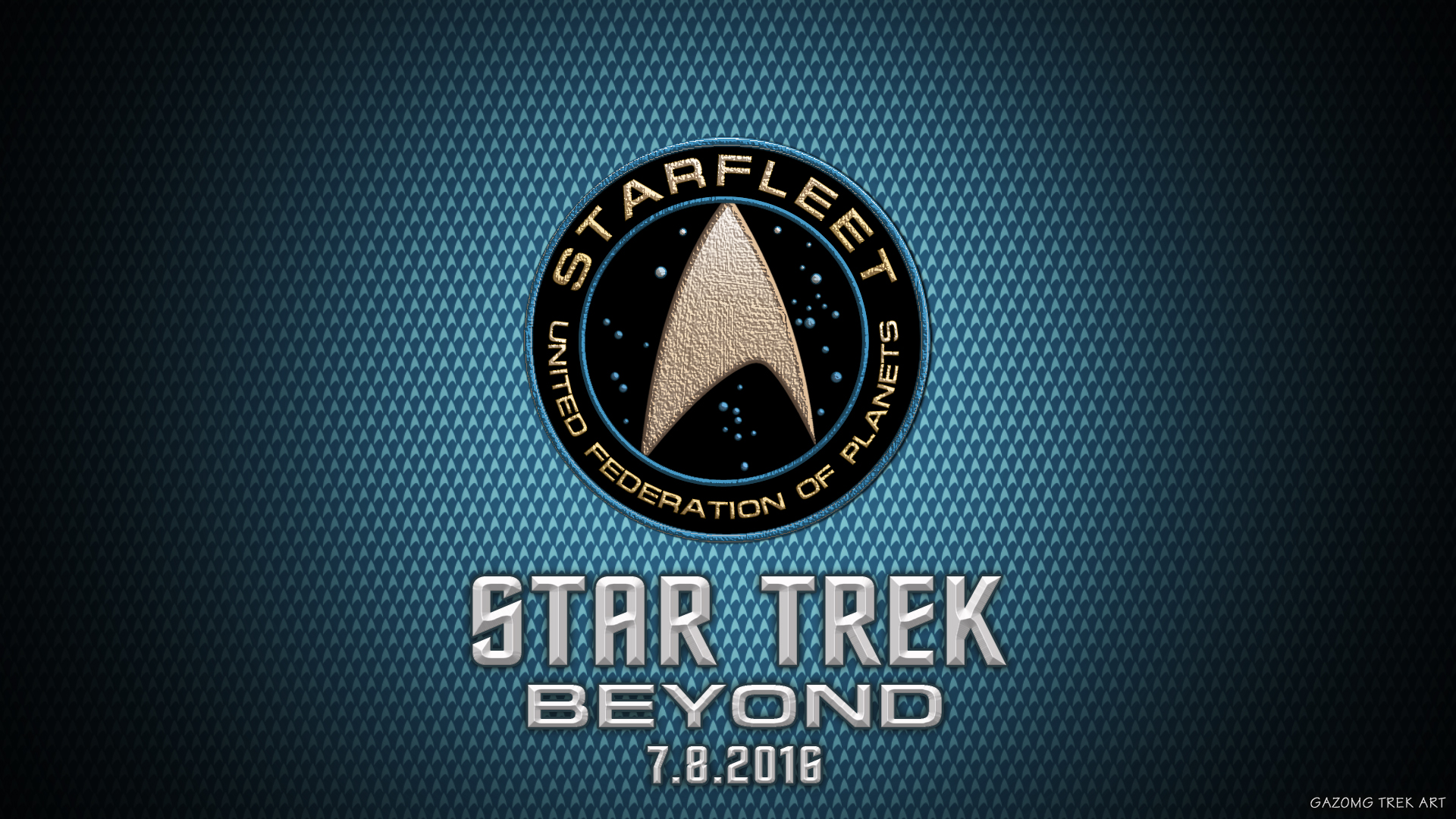 New Star Trek Beyond Logo Wallpaper by gazomg on DeviantArt