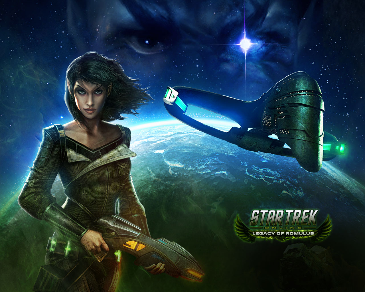 New Star Trek Online Wallpapers Depict Romulan Ships in Greater