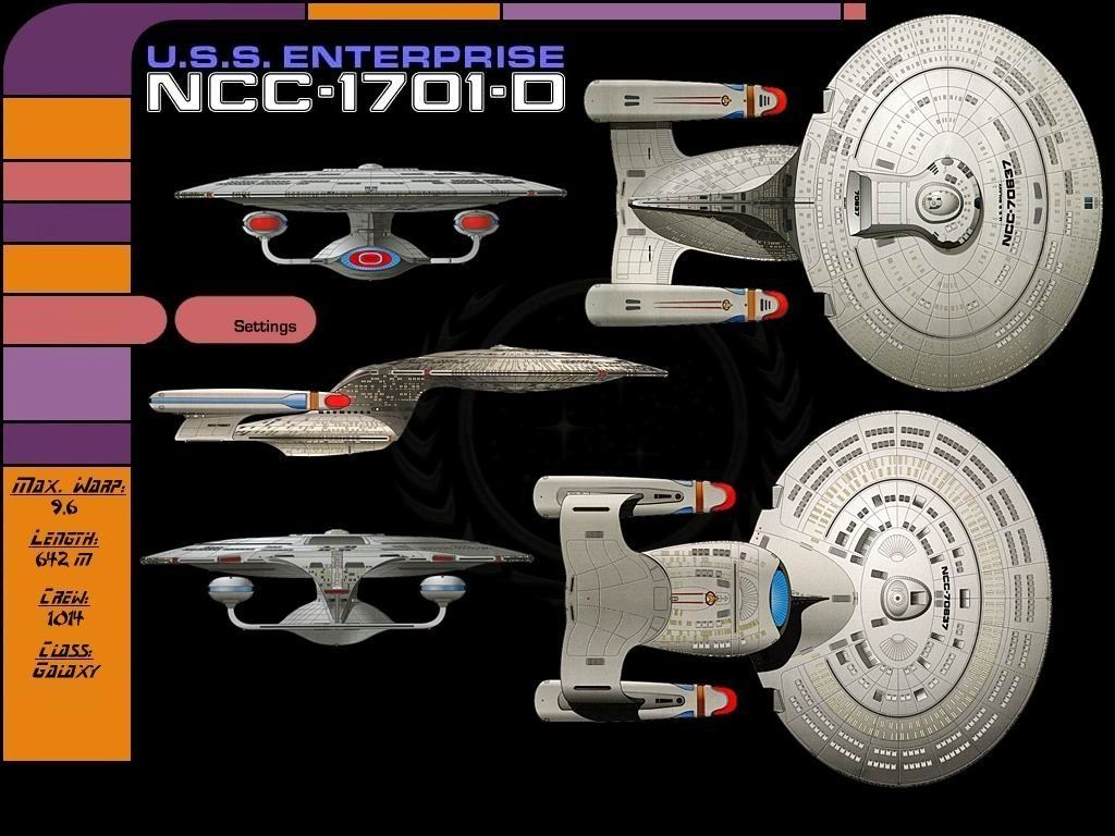 Enterprise Schematic - Star Trek-The Next Generation Wallpaper ...