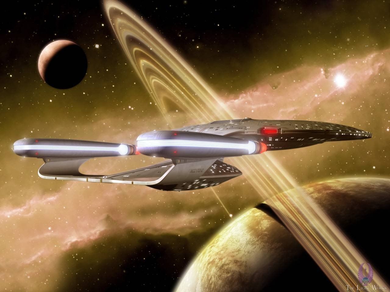 Enterprise-D - Star Trek-The Next Generation Wallpaper (3983578 ...