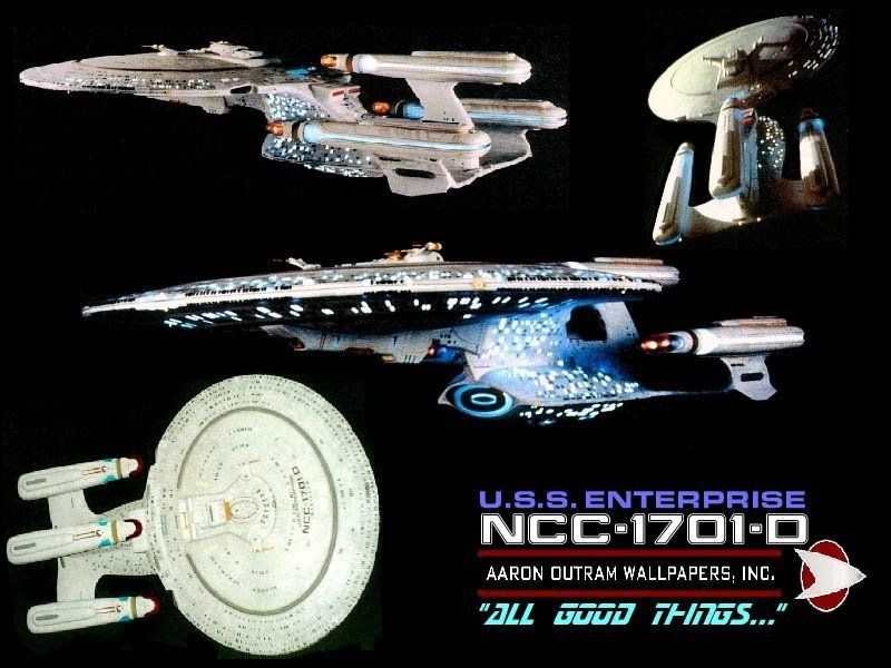 Enterprise Schematic - Star Trek-The Next Generation Wallpaper ...
