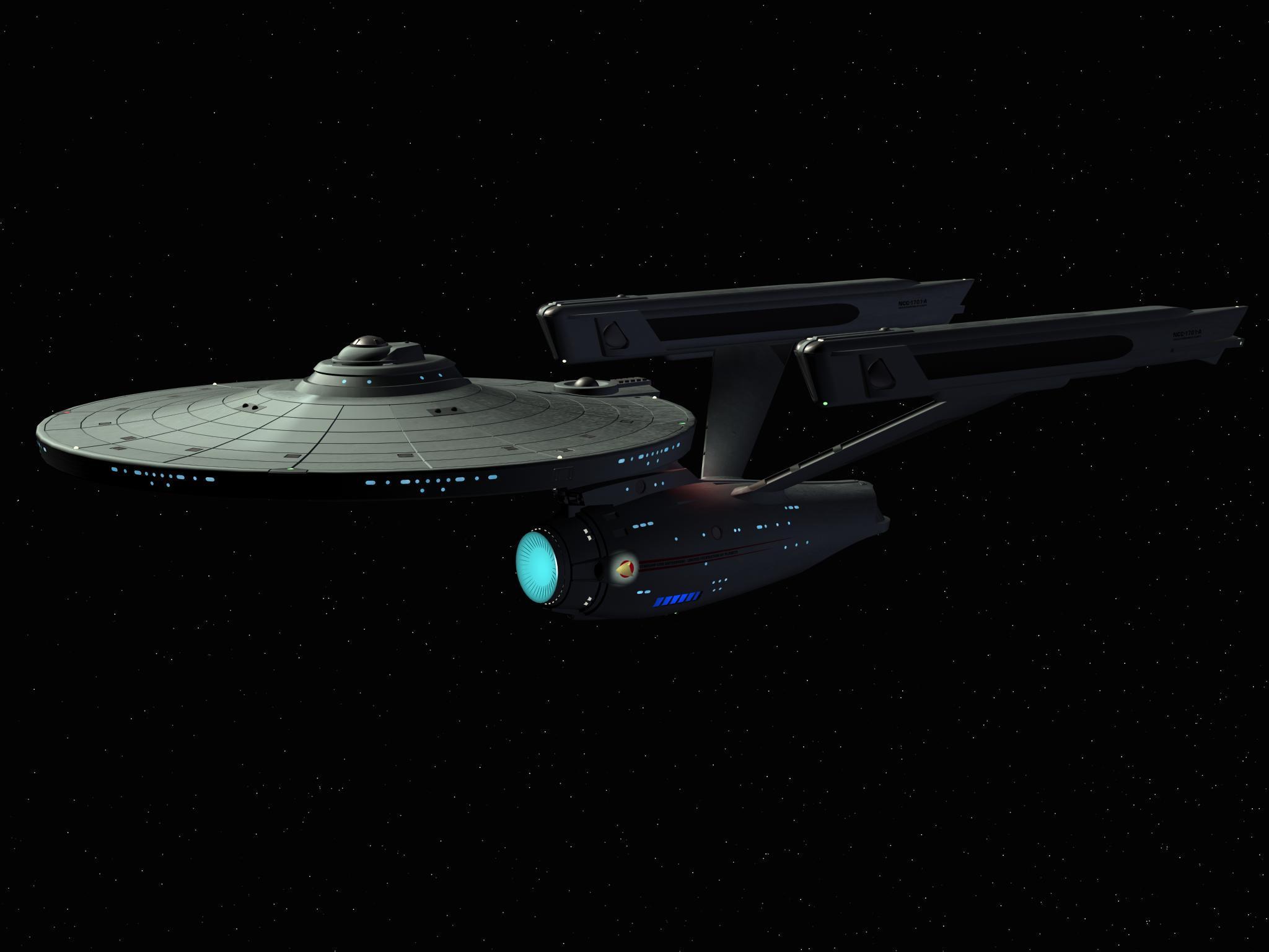 Enterprise-A - Star Trek: The Original Series Wallpaper (3985416 ...