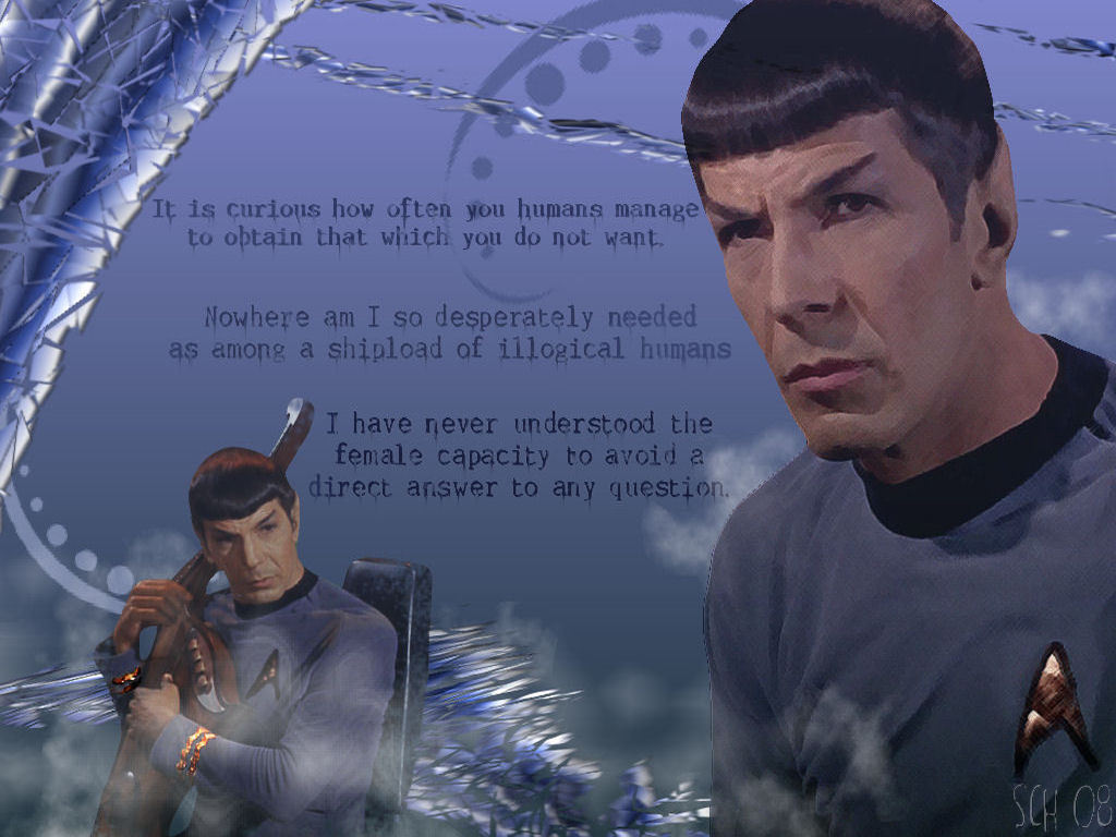 Star Trek TOS Spock and His Words - Star Trek: The Original Series ...