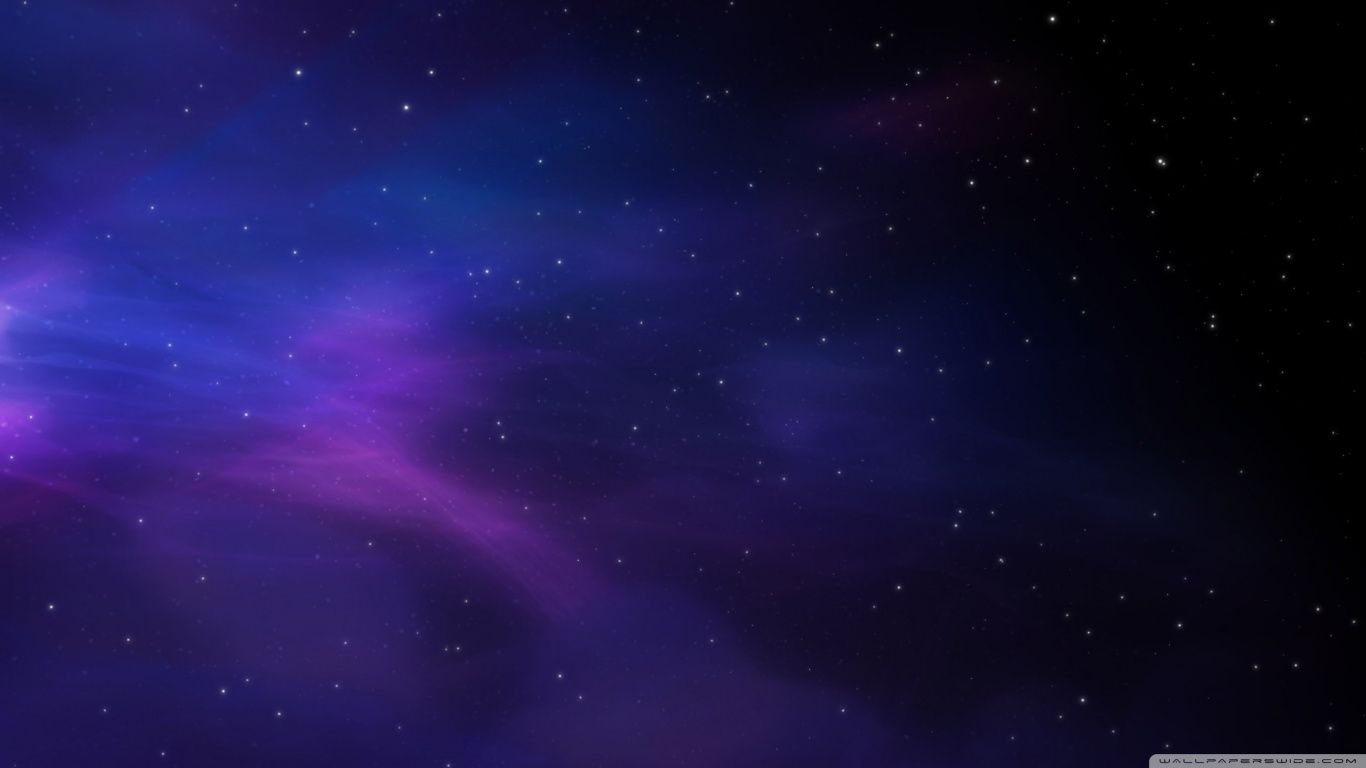 Space Colors Blue Purple Stars HD desktop wallpaper Widescreen