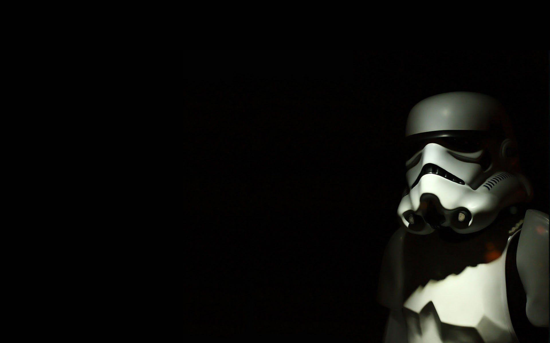 Star Wars black stormtroopers simple background black background