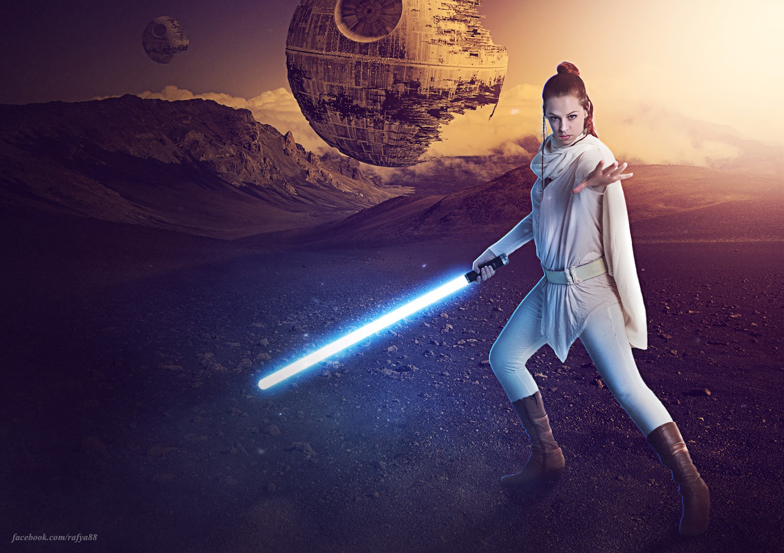 How To Make Star Wars Photo Scene In Photoshop - rafy A