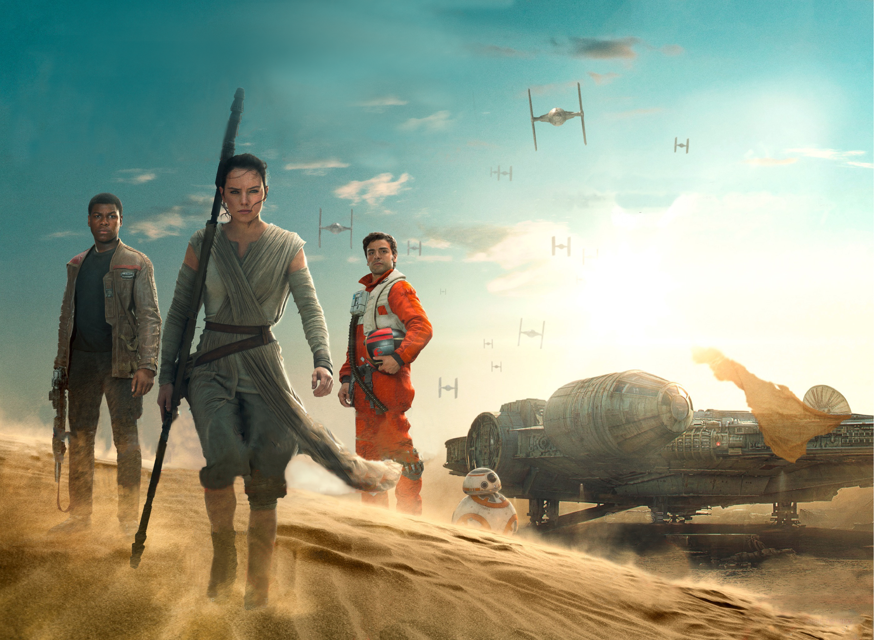 158 Star Wars Episode VII: The Force Awakens HD Wallpapers ...