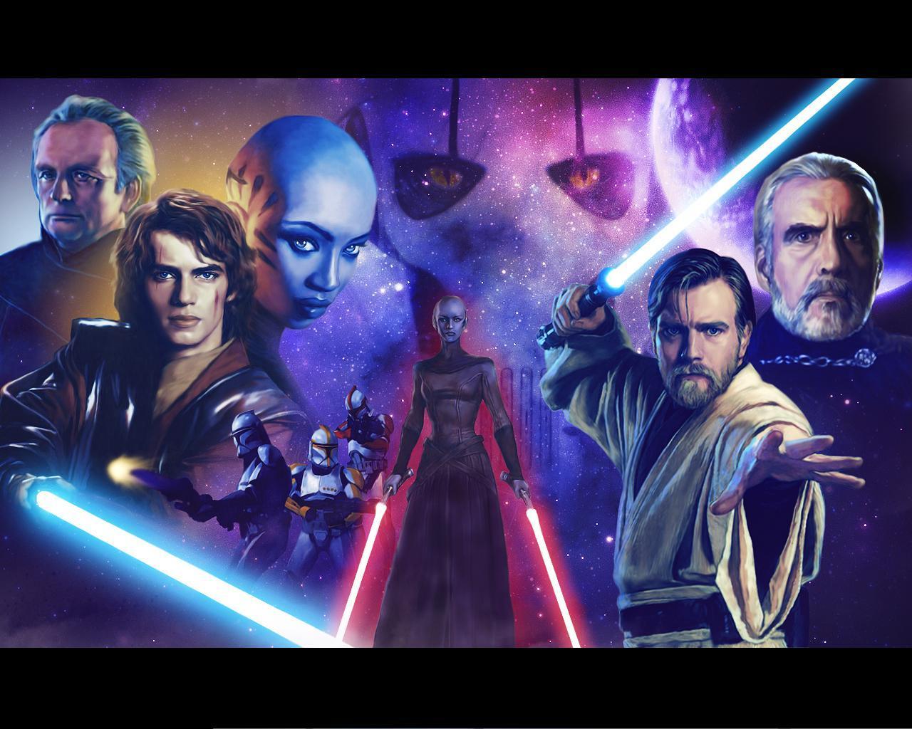 Clone Wars Painting - Star Wars: Clone Wars Wallpaper (8518943 ...