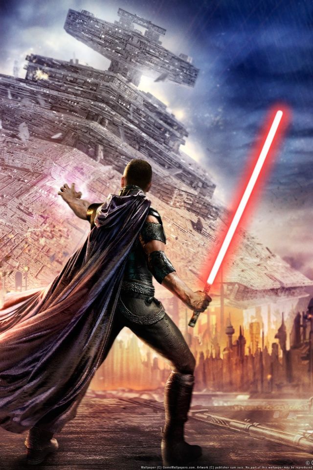 Download Wallpaper 640x960 Star wars, The force unleashed ...