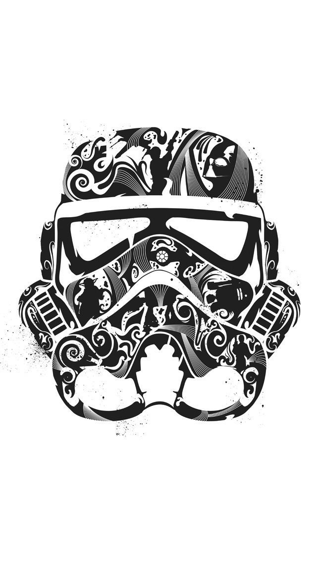 iPhone 5 Wallpaper stormtrooper, star wars http://iphonetokok ...