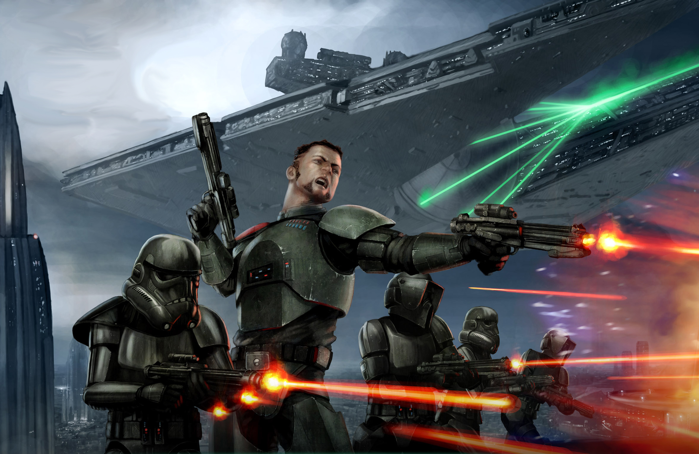 Wallpapers Star Wars Trooper Vector Stormtroopers Clone Troopers ...