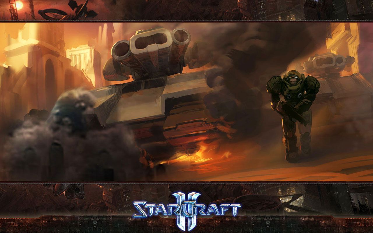 Desktop Wallpapers - StarCraft 2, Terran - Games Free Desktop