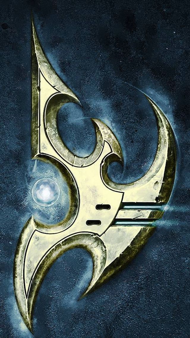 Protoss StarCraft II iPhone 5s Wallpaper Download | iPhone ...