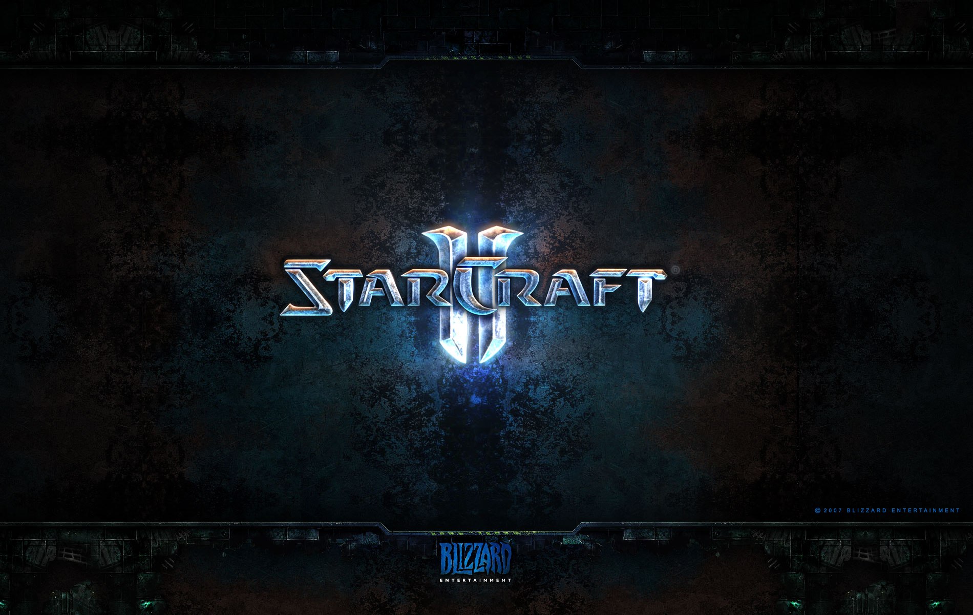Desktop Wallpapers - StarCraft 2, logo wallpaper - Games | Free ...