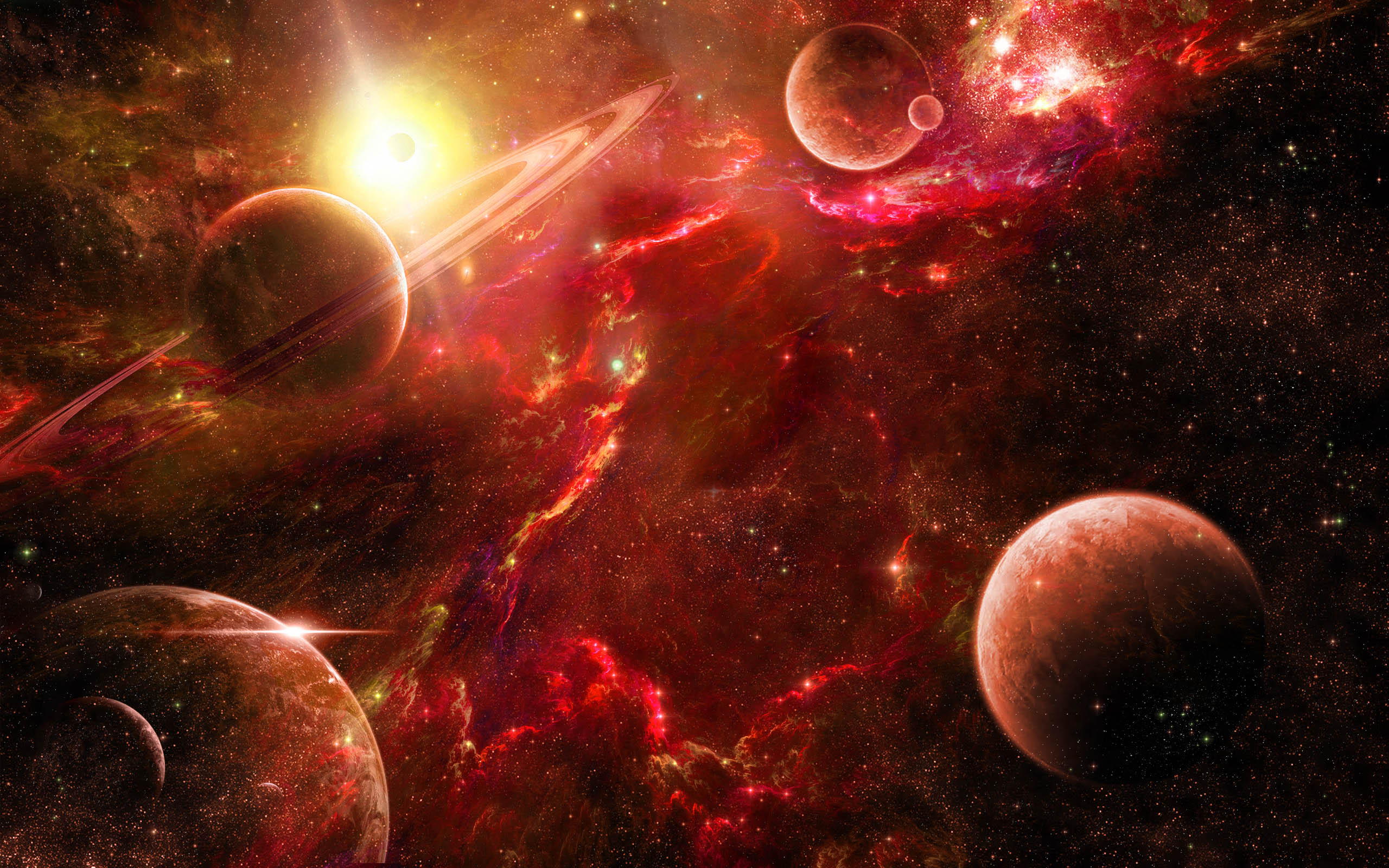 Space Frontier Stardust Sanctuary Wallpapers - 2560x1600 - 643195