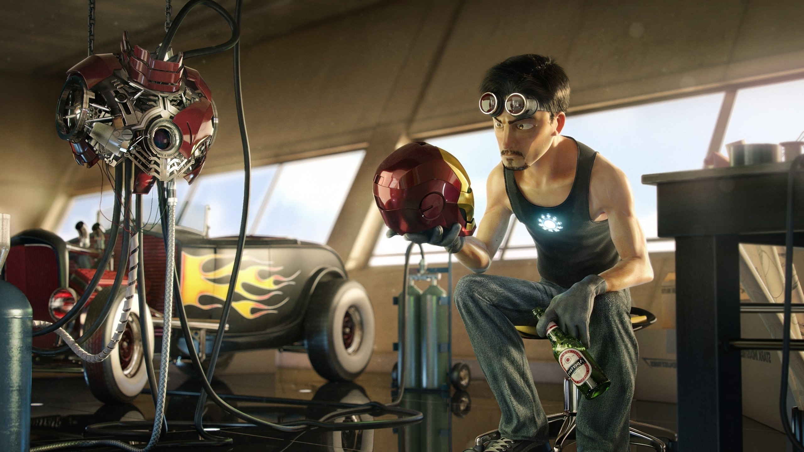 Iron Man, Artwork, Digital Art, Stark Industries Wallpapers HD
