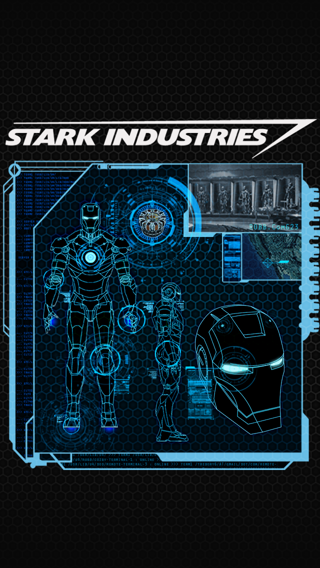 Im modding my iPhone 5 case to be from Stark Industries, so I