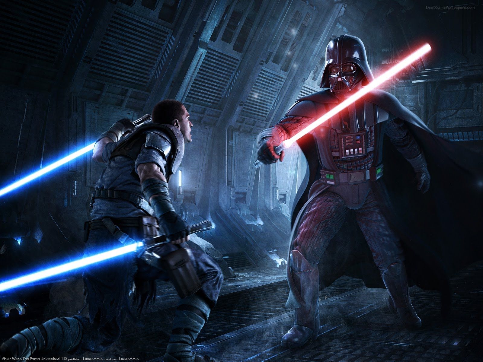 Force Unleashed II - Original Starkiller vs Darth Vader - Light