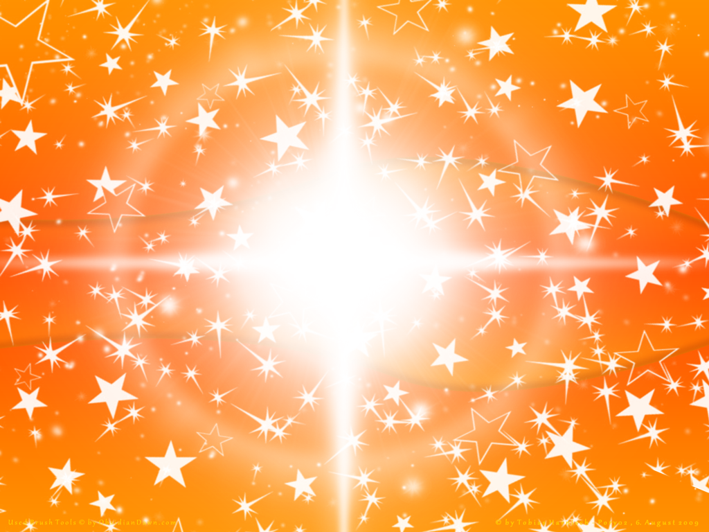 Orange Starlight Wallpaper by Poronyos-II on DeviantArt