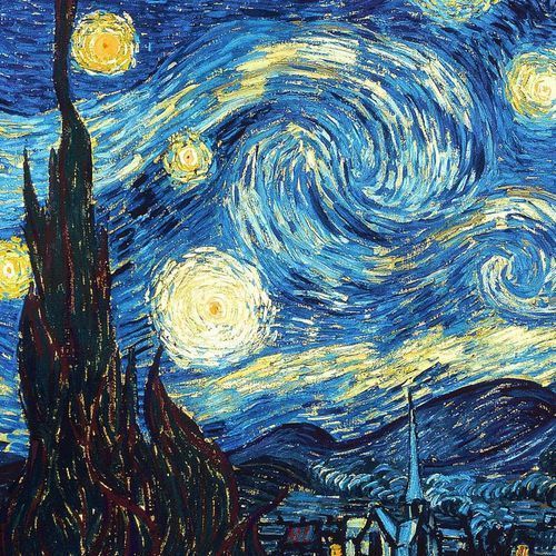 Van Gogh Starry Night 1024x1024 wallpapers download - Desktop ...