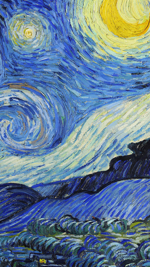 Download Van Gogh iPhone Backgrounds
