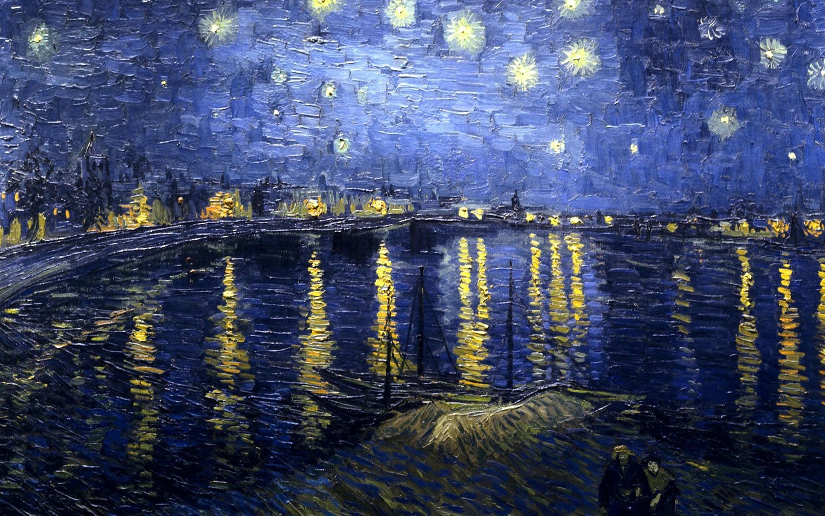 Starry night hd wallpapers