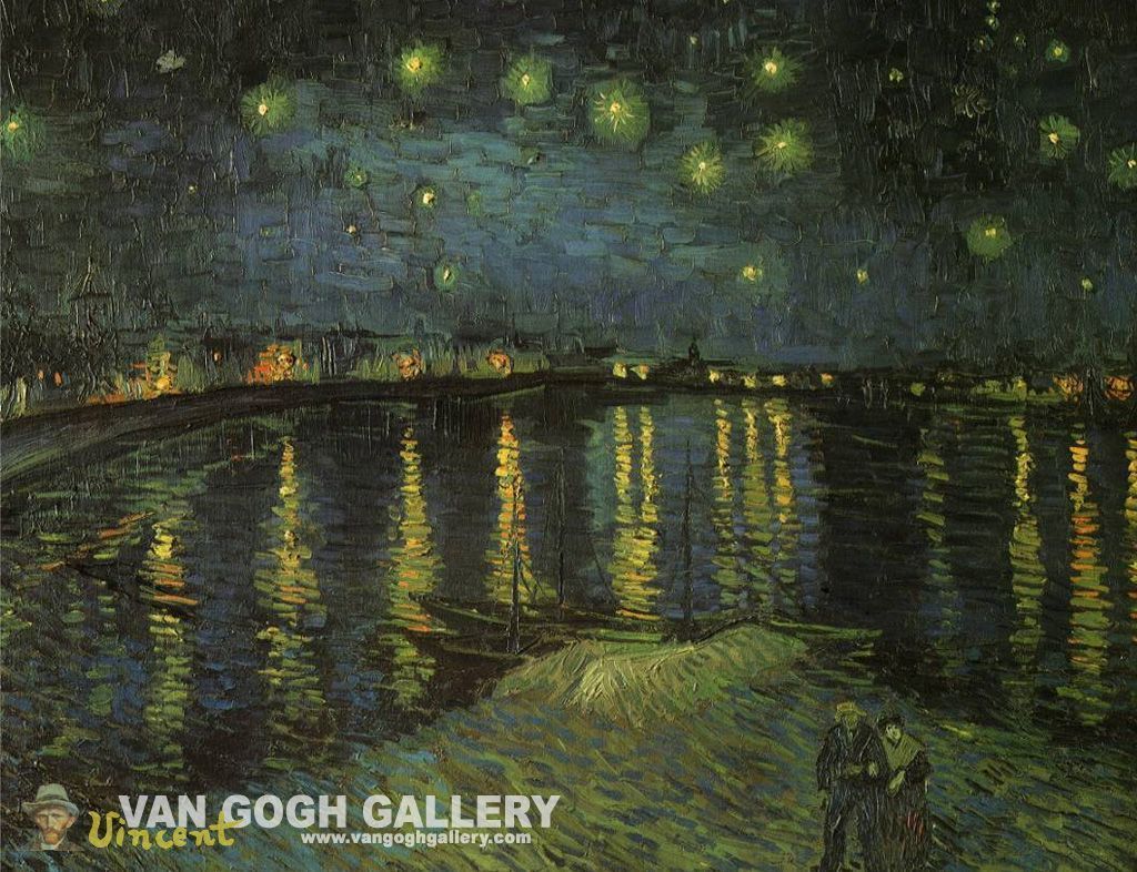 Van Gogh Starry Night Desktop Wallpaper Van Gogh Gallery