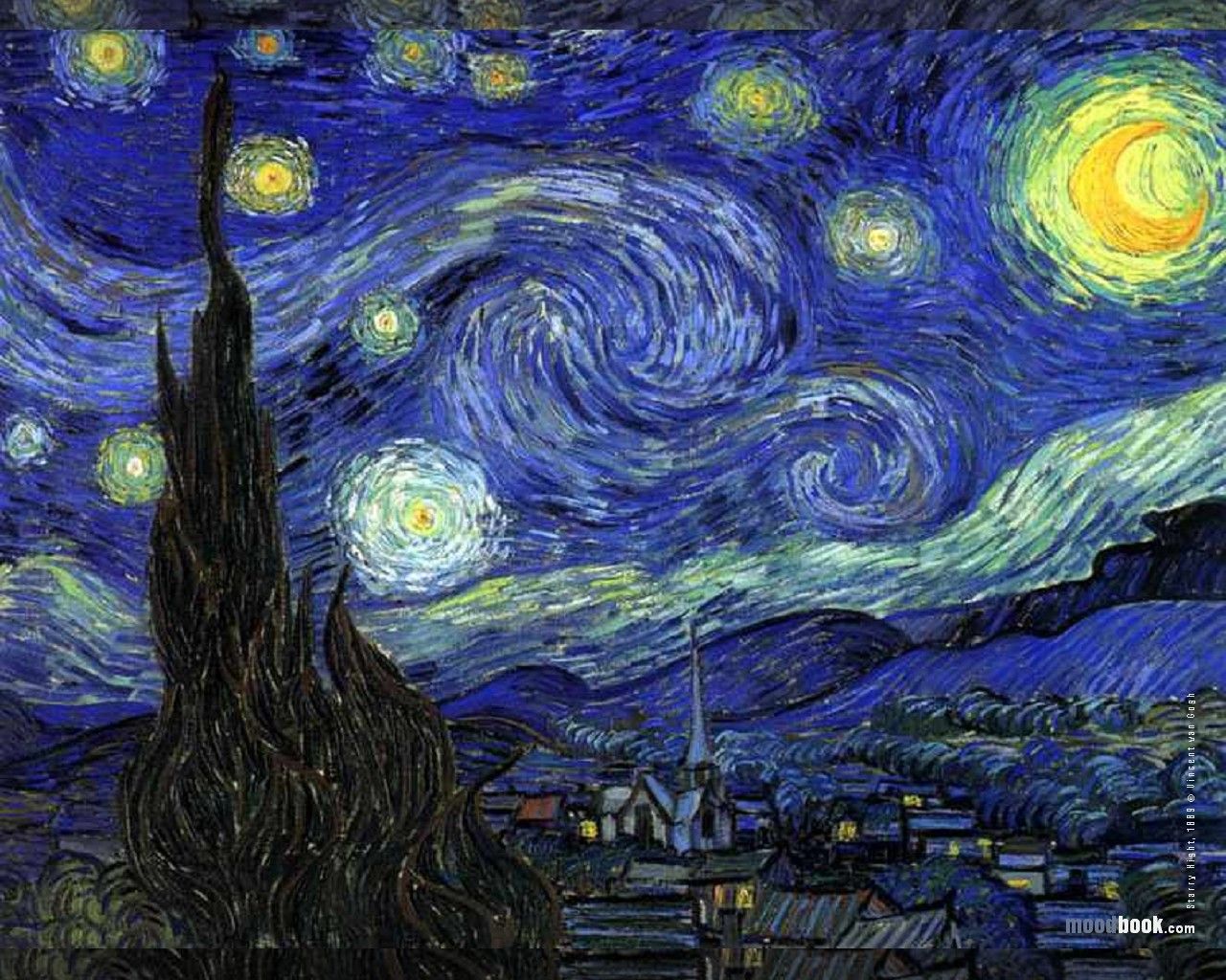 Starry Night Wallpapers - 500 Collection HD Wallpaper