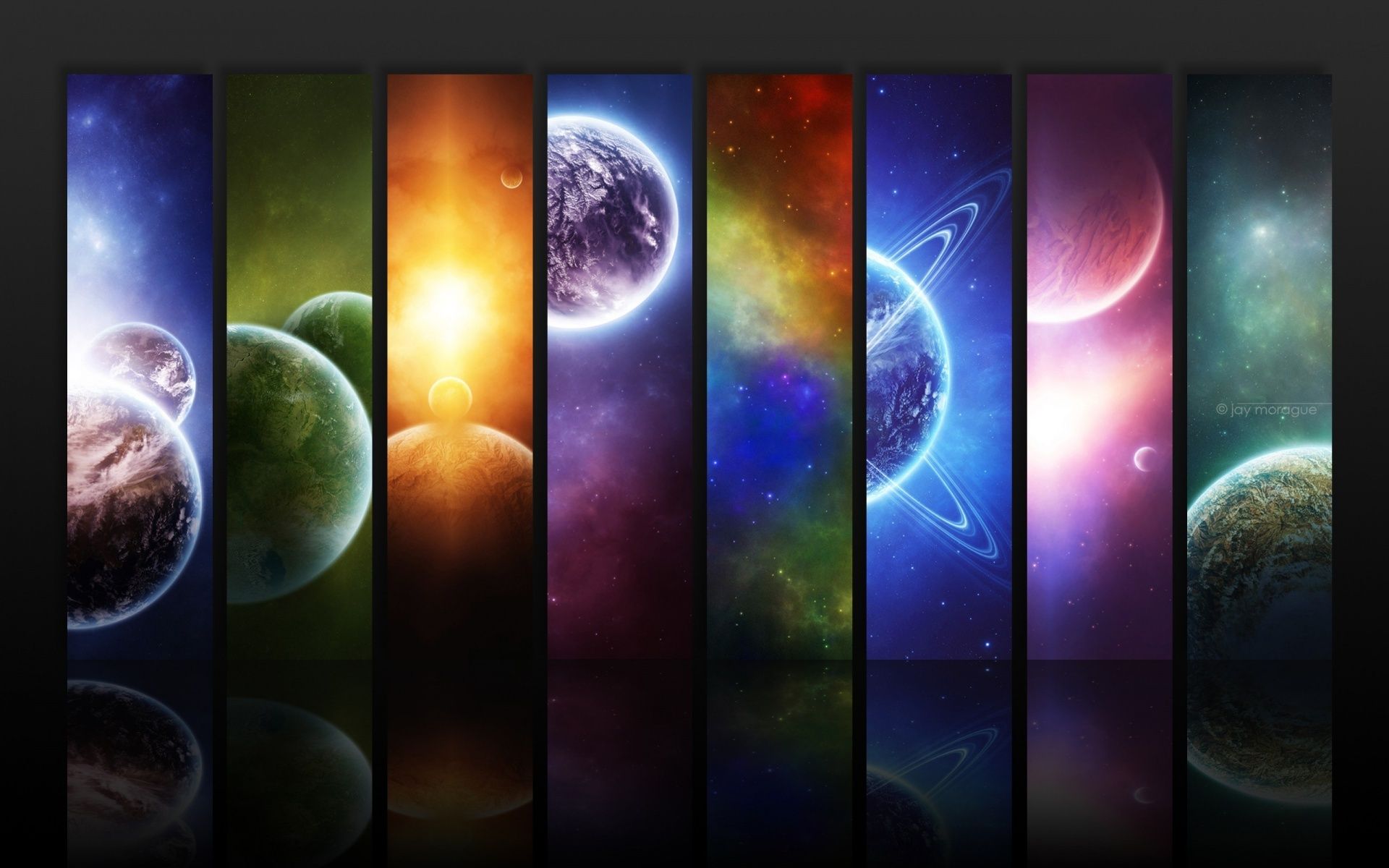 Desktop pictures of stars and planets wallpaper