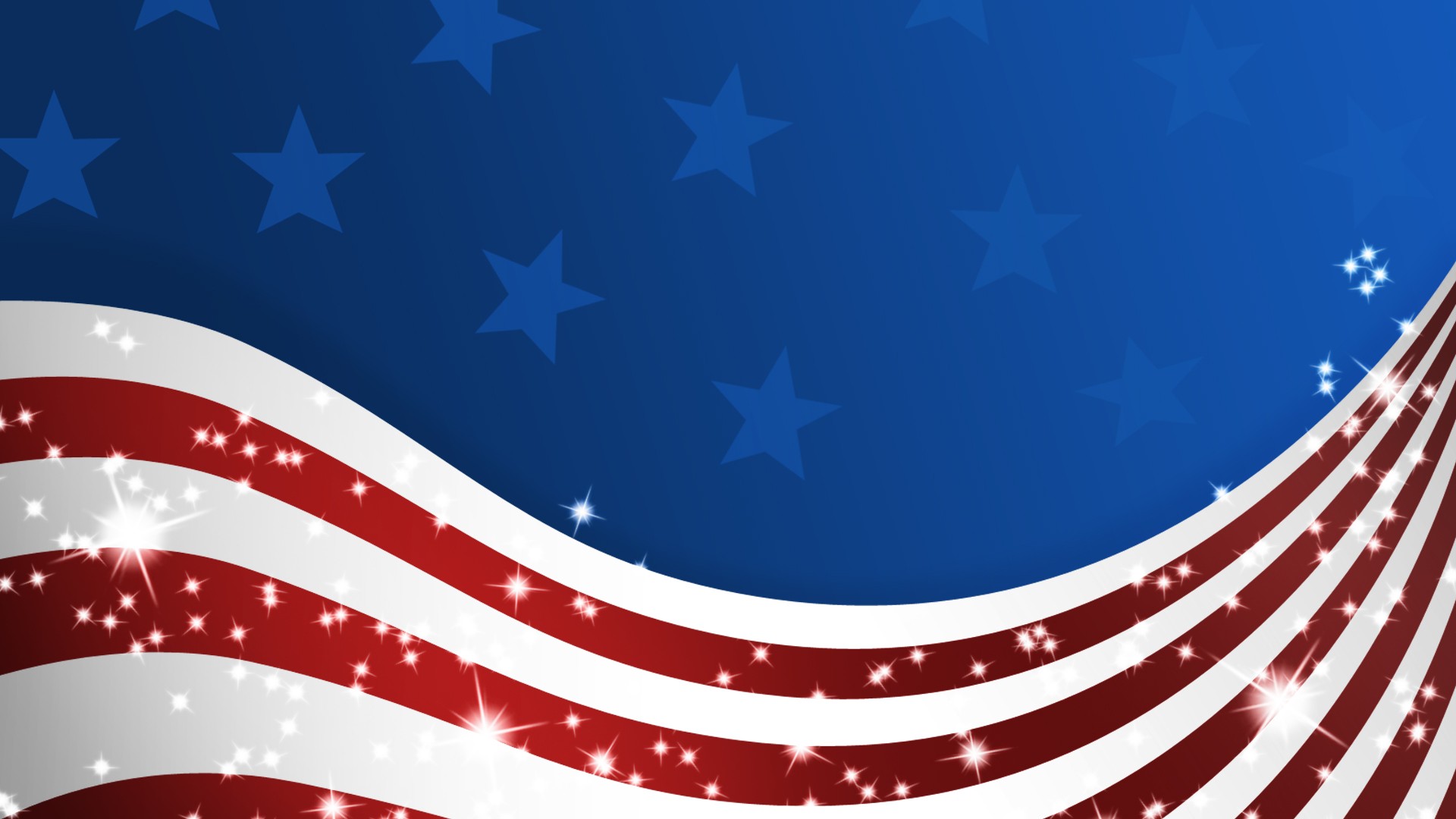 American 3D renders patriotic flag of america stars and stripes