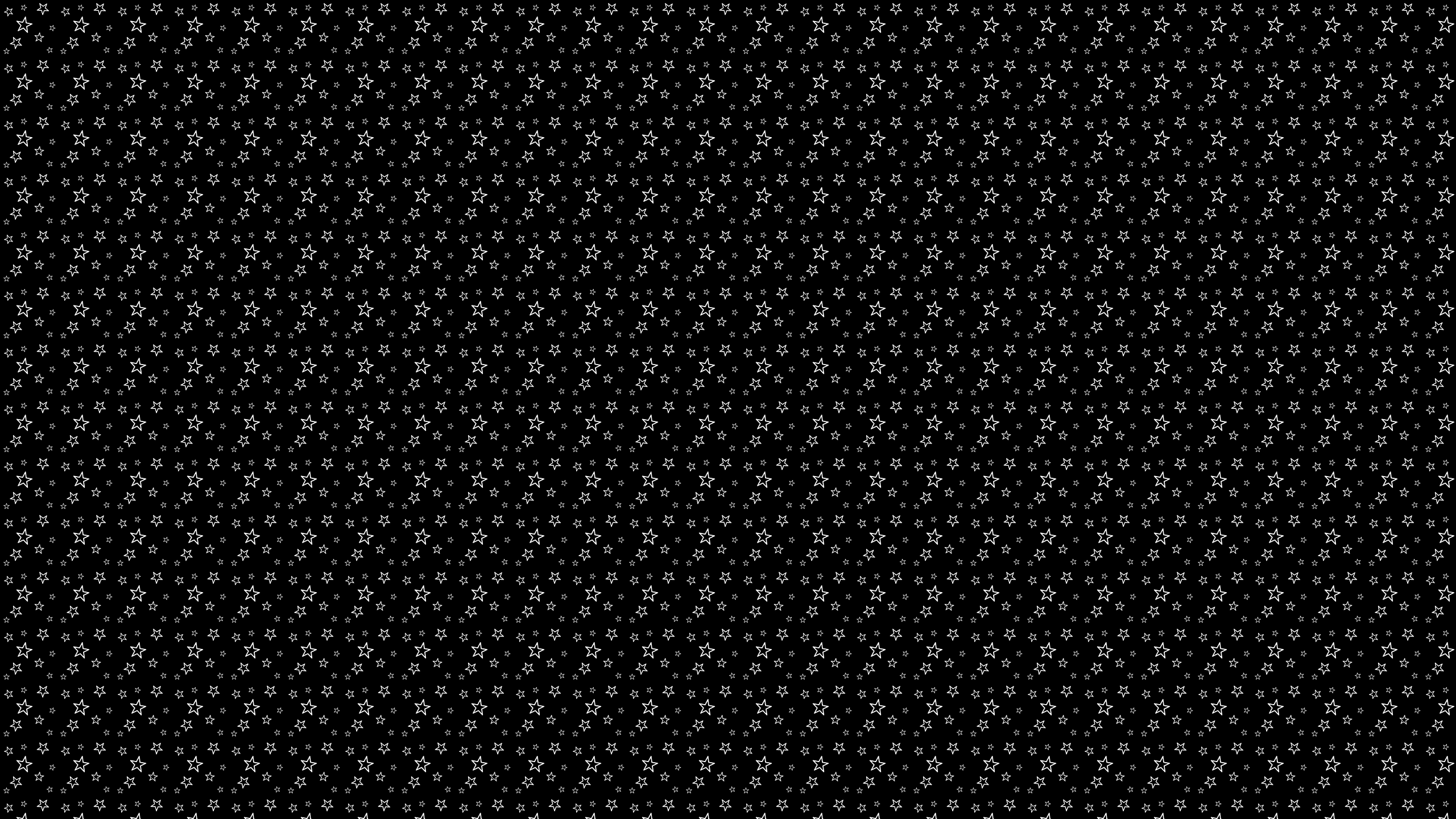Black Stars Desktop Wallpaper