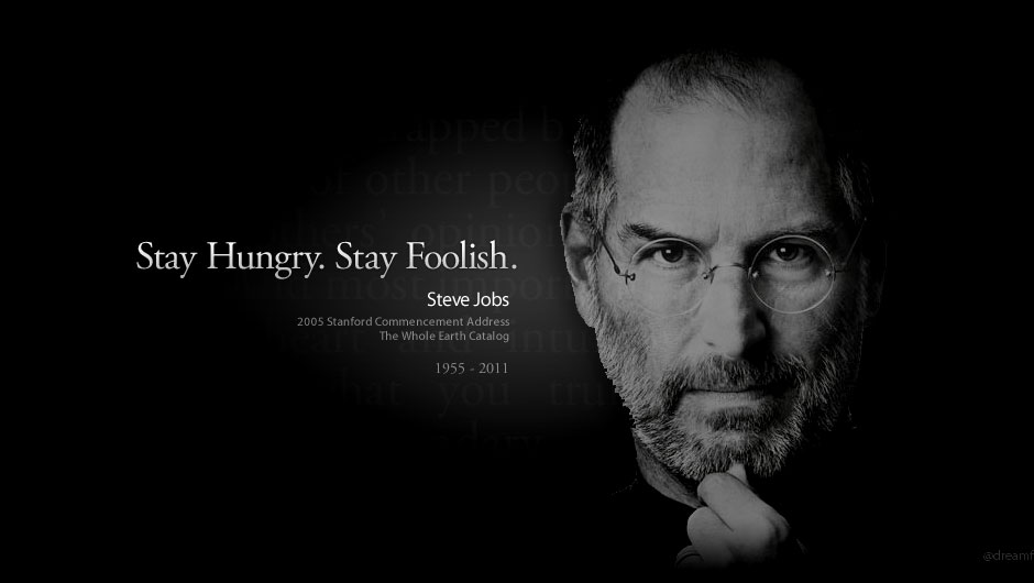 Stay Hungry, Stay Foolish Hoppel Design